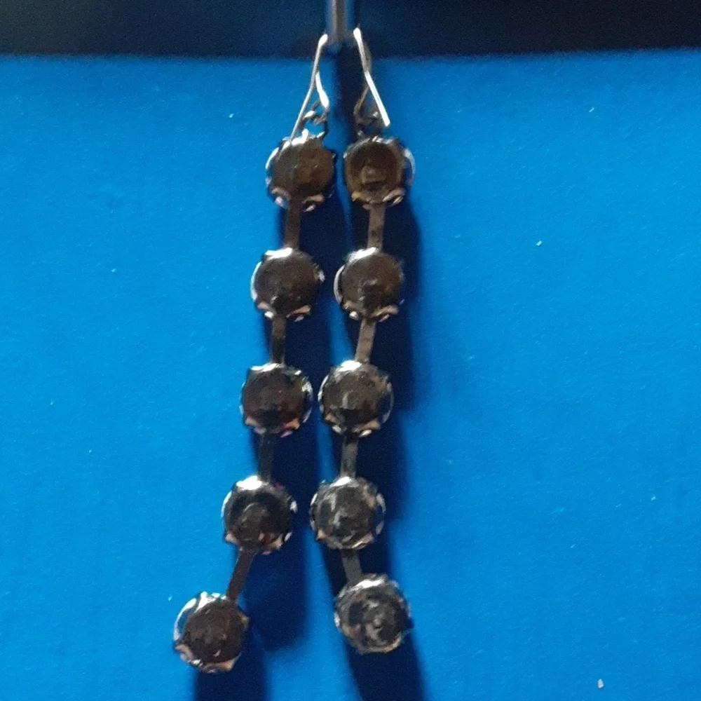 Elegant Pink Drop Earrings